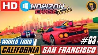 HORİZON CHASE TURBO CALIFORNIA SAN FIRANCISCO #3 GAMEPLAY