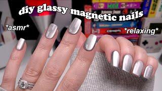 TRYING A NEW *GLASSY* MAGNETIC GEL POLISH  The Beauty Vault