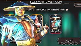 Elder Wind BOSS Battle 70 GAMEPLAY Mortal Kombat Mobile iOSAndroid