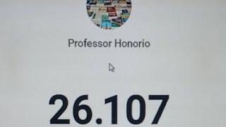 Professor Honorio está transmitindo ao vivo