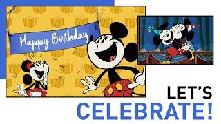 Happy Birthday Mickey & Minnie  Lets Celebrate