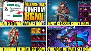  Next Classic Crate Bgmi  BGMI New Classic Crate  3.3 Update Release Date Bgmi  Next Ultimate