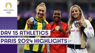 Australias Hull wins silver in 1500m USA shines in 4x400m relays on Day 15  Paris 2024 highlights