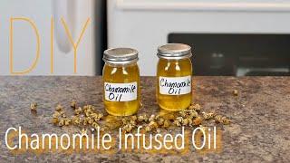 DIY Chamomile Infused Oil for Healthy Skin Well-Being & Aromatherapy 