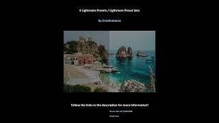 6 Lightroom Presets  Lightroom Preset Sets by Creativetacos