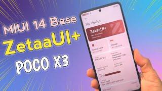 ZeetaUI+ MIUI 14 Base Custom ROM For POCO X3