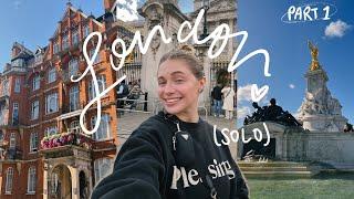 I left the country ALONE for the first time...  London vlog pt. 1