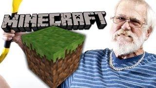 Grandpa Plays Minecraft