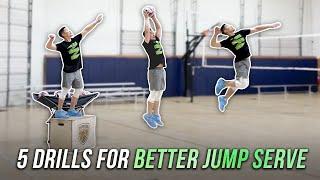 5 Drills For Better Jump Serve  Volleyball Tutorial