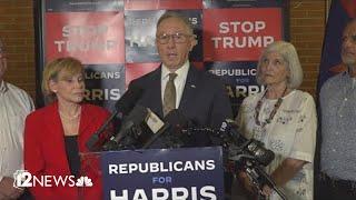 Group of Arizona Republicans endorsing Harris over Trump