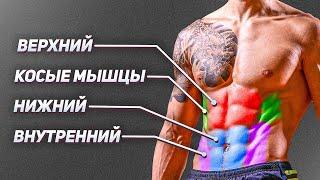 ТОТАЛЬНАЯ ТРЕНИРОВКА ВСЕХ МЫШЦ ПРЕССА ЗА 15 МИНУТ