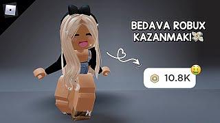 ROBLOX BEDAVA ROBUX KAZANMA HİLESİ  2024 