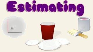 Estimating Lengths Areas and Angles Animated Math Lesson for Grades 5 - 6