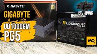 Gigabyte UD1000GM PG5 обзор. Эффективный и мощный блок питания с 12VHPWR