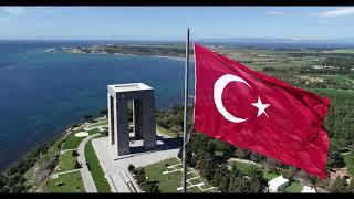 İstiklal Marşı - Türk Bayrağı - Çanakkale Şehitler Abidesi - 4K 2K HD  yüksek kalite