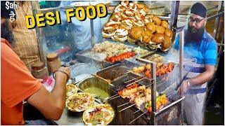 100% Shudh Desi POPULAR Food Street of Punjab  Street Food India