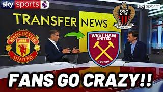  UNBELIEVABLE TRANSFER NEWS  WESTHAM GETS ANGRY AT SIR JIM OGC GOOD DEAL TODAY MAN UTD NEWS NOW