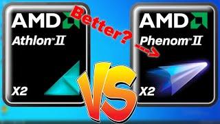 Athlon II vs Phenom II - Was the AMD Phenom that much better?  Comparing 2 dual core AMD CPUs.