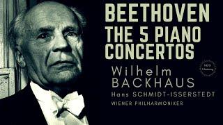 Beethoven - Piano Concertos No.12345 Emperor  NEW MASTERING ref.rec Wilhelm Backhaus