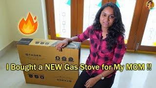 My New 4 Burner Gas Stove Unboxing...