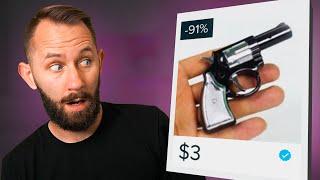 $3 Pistol?  We Bought 10 Weapons From Wish.com