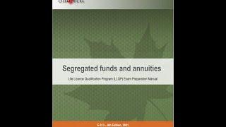 Segregated funds and annuities Chapter 4 – Investor profile Male Voice