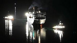 NZ Interislander Ferry “Aratere” Refloated