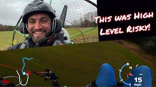 Flying A Paramotor With No Training things get sketchy… there was a crash