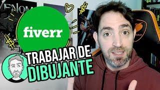 Como Trabajar de Dibujante con Fiverr  Seba Dibujando