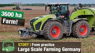 Agricultural Cooperative Göritz  1st forage cut and maize sowing  Claas John Deere tractors pt.2