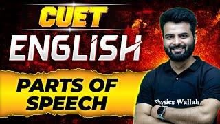 CUET 2024 English Parts of Speech  CUET English Complete Revision 2024  CUET Preparation