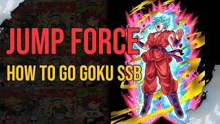 Jump Force - How to turn Goku Super Saiyan Blue