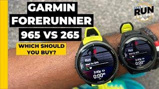 Garmin Forerunner 965 vs 265 Which new Garmin running watch to buy?