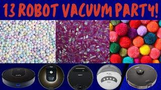 13 ROBOT VACUUM PARTY - FOAM BALLS CONFETTI AND POMPOMS