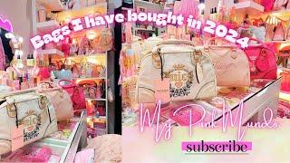2024 BAG COLLECTION - Compilation of bags I have bought so far in 2024 only. Juicy Couture and more