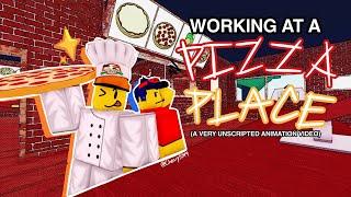Working at a pizza place - Roblox animation