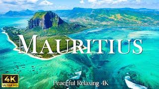 Mauritius 4K - Beautiful Nature with Peaceful Relaxing Piano Music - Stunning Island Nation