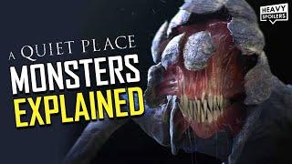 A QUIET PLACE Part 2 Monsters Explained Alien Origins Theories And The Detail Everyone Missed