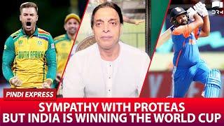 Sympathy With Proteas But India is Winning the World Cup  #T20WorldCup  #SAvIND  Shoaib Akhtar