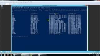 Use PowerShell  Get all computer list in domain