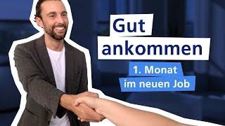 DIE ERSTEN TAGE IM NEUEN JOB + Probezeit mit Beispielen  I Traumjob