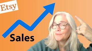 Three easy things to do to increase Etsy sales and traffic.