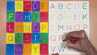 How to make Alphabet Art