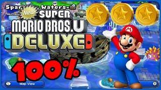 3-G Haunted Shipwreck ️ New Super Mario Bros. U Deluxe ️ 100% All Star Coins