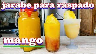 ALMIBAR O JARABE DE MANGO PARA RASPADOSCOCINA Y MAS CON ARMIDA