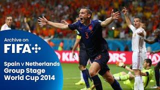 Full Match Spain vs. Netherlands 2014 FIFA World Cup