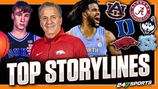 Most Compelling 2024-25 Storylines  Alabama Auburn Duke UNC College Basketball