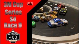Nascar Stop Motion S4 R9 LA Coliseum  S4 Playoffs Round of 8  LLRN Presents 3M Cup Series