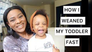 How I Weaned My Baby From Breastfeeding FAST  What Actually Works + Tips To Stop Breastfeeding Baby