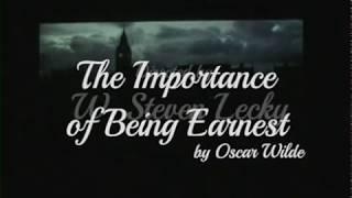 The Importance of Being Earnest - Performance